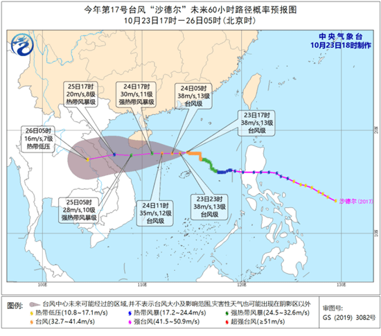 最新台风沙德尔登录的影响与应对